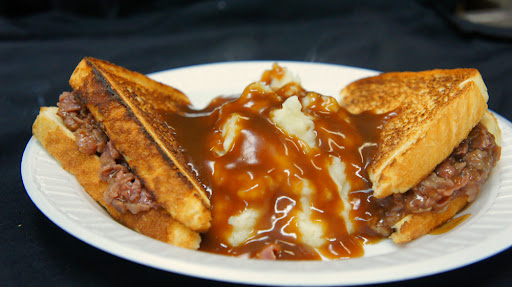 Cam's Ham signature dishes The Original Sugar Flamed Baked Ham Sandwich, Spaghetti with Meat Sauce, Milkshakes